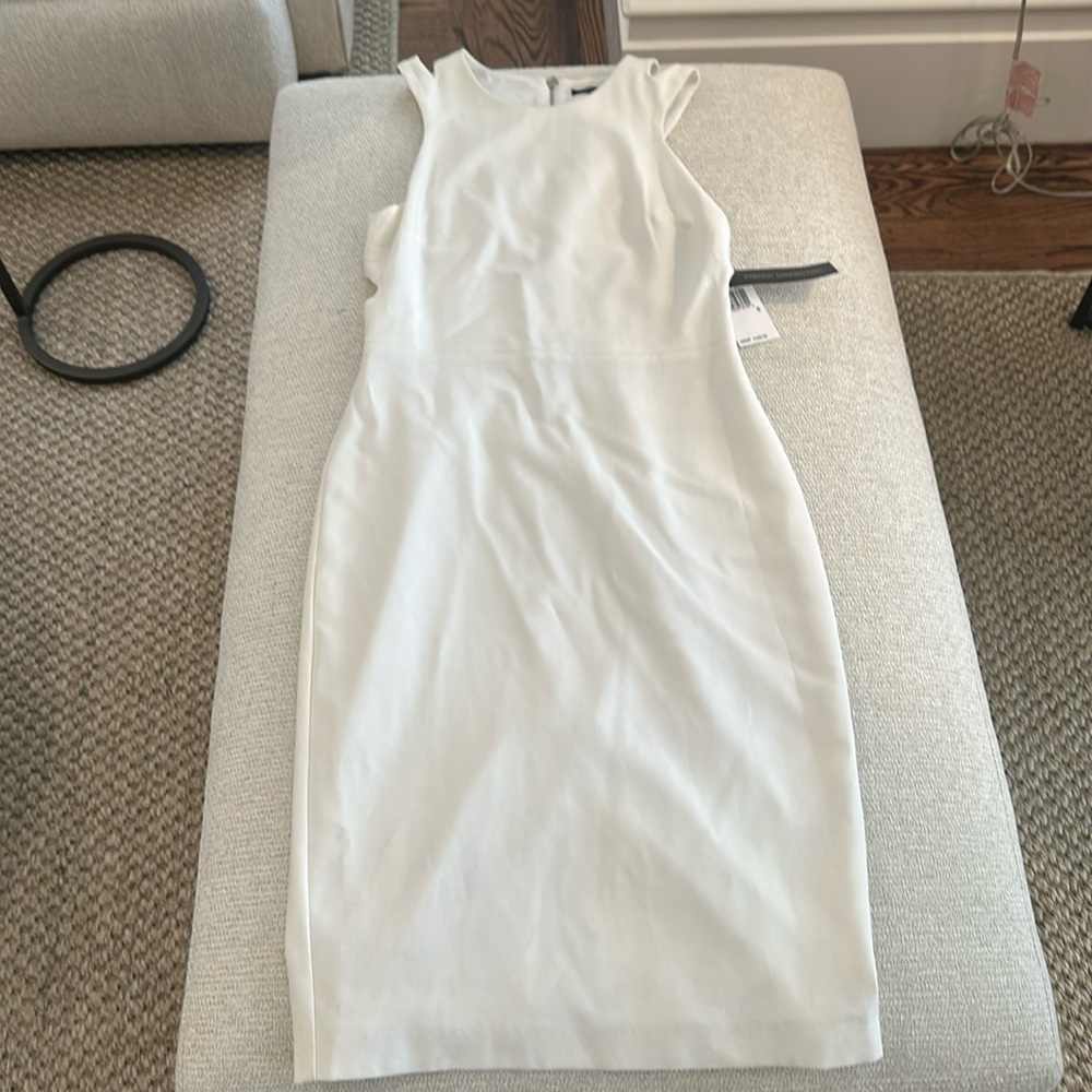 NWT- white French connection dress